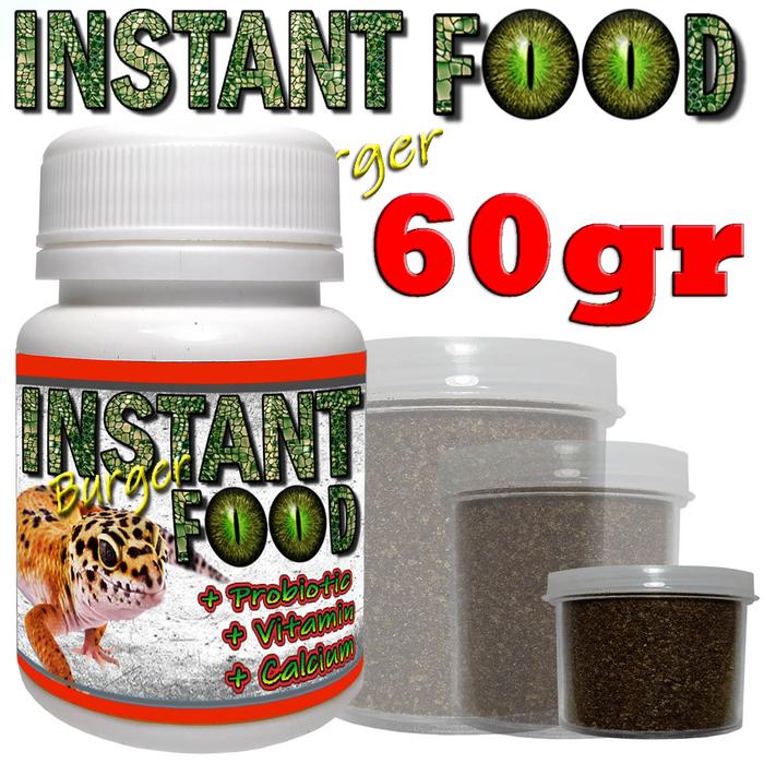 Gambar INSTAN FOOD LEOPARD GECKO TOKEK PAKAN MAKANAN GECKO PENGGANTI SERANGGA BERVITAMIN DAN BERGIZI - 60 GR INSTAN FOOD GECKO FRESHPACK dari reptile store id undefined Tokopedia