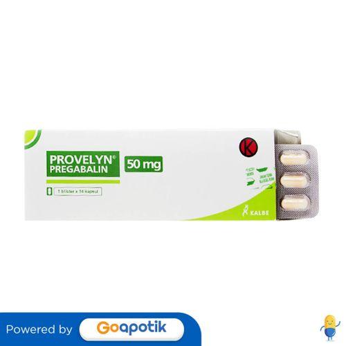 Gambar PROVELYN 50 MG BOX 14 KAPSUL dari Apotek Kosambi By GoApotik undefined Tokopedia