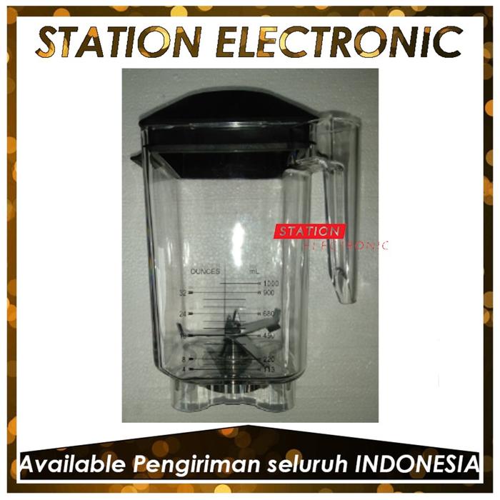 Gambar Extra Jar Getra Blender GTA KS10000/KS-10000 Tabung SET (incl. pisau, tutup) dari Station Electronic undefined Tokopedia