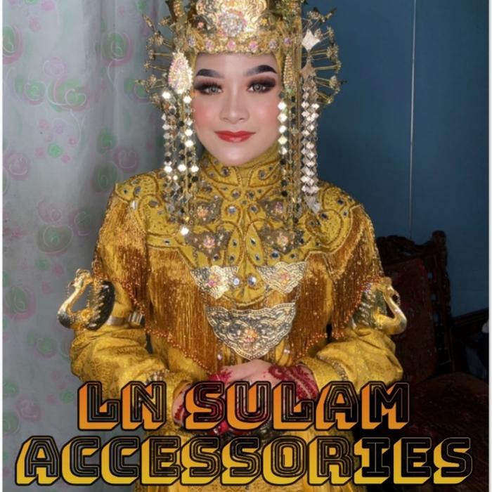 Gambar Teratai Dada Adat Terbaru Payet Jepang Aksesoris pengantin wanita Muslimah dan pria budaya Indonesia dan untuk penari fashion Kecantikan modern pakaian atasan kebaya bordir baju Rompi seni tari motif baru masa kini bride untuk gaun pengantin wedding - TRT B GOLD dari LN Sulam Collection_NEW undefined Tokopedia