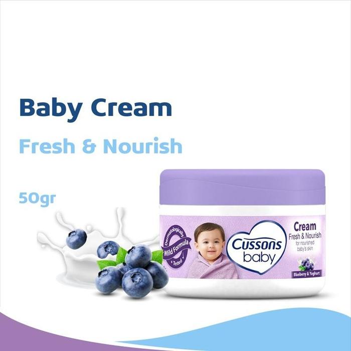 Gambar Cussons Baby Cream 50g/Krim Bayi - Cream Fresh (Ungu), Cussons Baby dari kiosmart Kota Administrasi Jakarta Barat Tokopedia