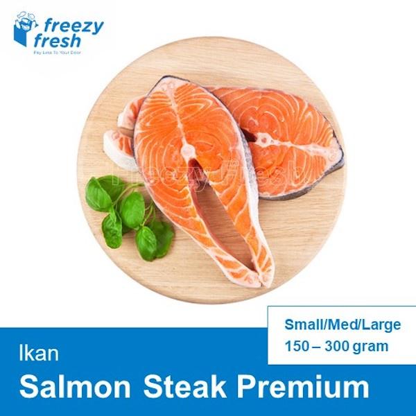 Gambar Salmon Fillet Steak Premium - SMALL dari Freezy Fresh undefined Tokopedia