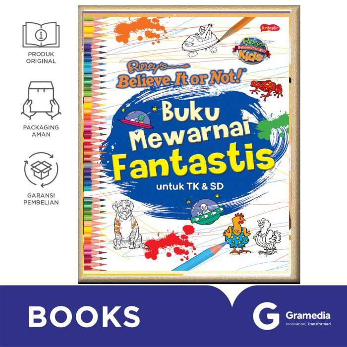 Gambar RIPLEY’S BELIEVE IT OR NOT! KIDS – BUKU MEWARNAI FANTASTIS dari Gramedia undefined Tokopedia