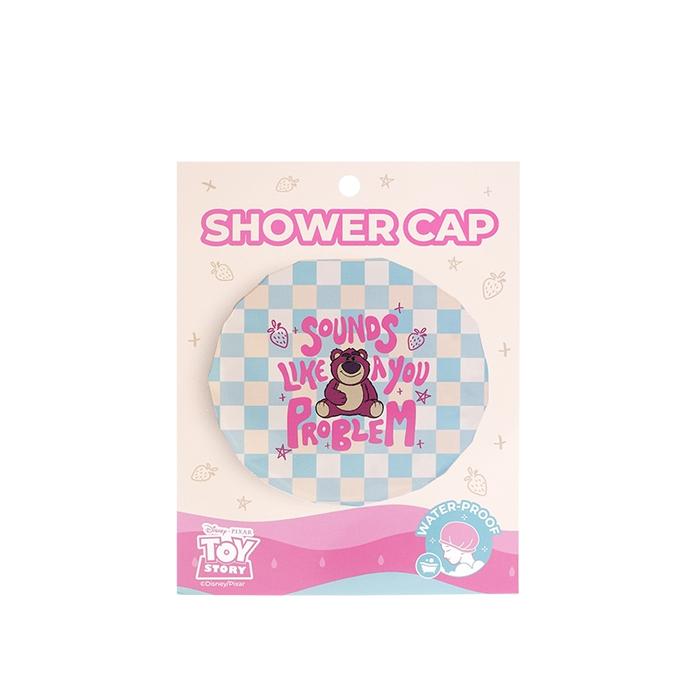 Gambar [OHSOME x Disney] - Solo Corner Beary Cute Lotso Shower Cap Penutup Rambut Mandi Karakter Disney - Lotso dari OHSOME Homeliving undefined Tokopedia