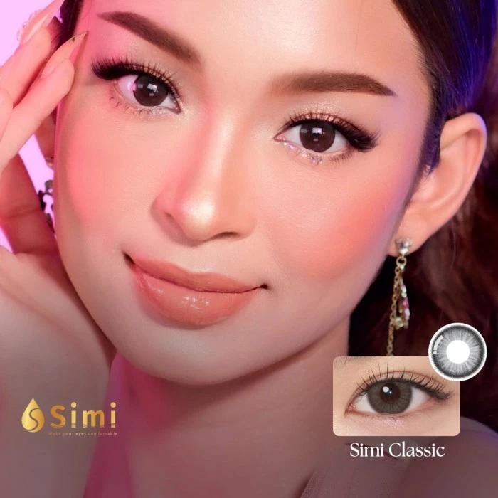 Gambar Softlens SIMI BLACK DIA. 14.2 MM NORMAL Cover Soflens Eye Brown - Simi Classic dari Kacamata Medan undefined Tokopedia
