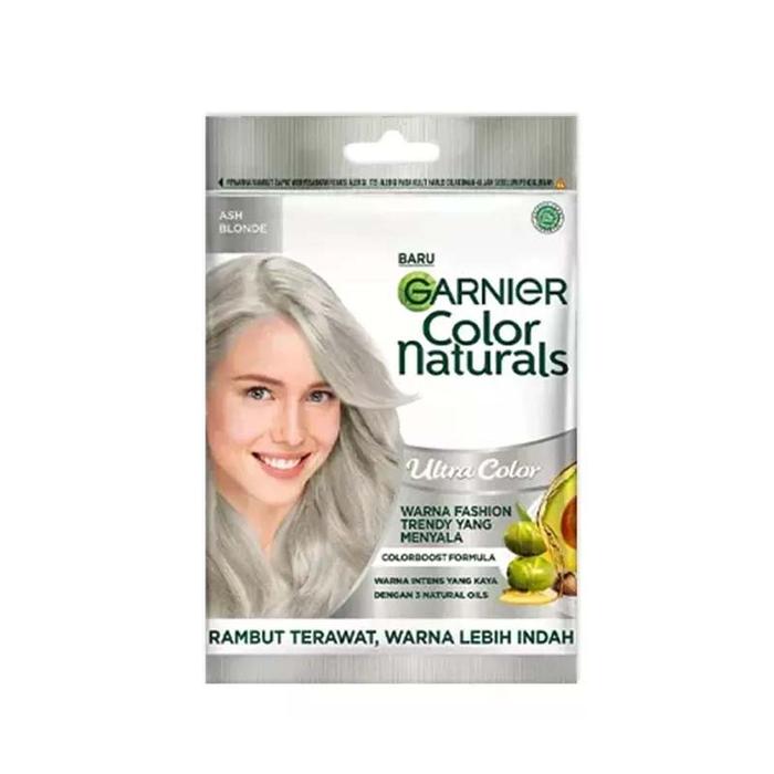Gambar Garnier Color Naturals 30 ml - Pastel Color - Ash Blonde/ True Blue/ Brilliant Pink/ Deep Lavender/Radiant Blueberry/Cool Ash - Ash Blonde dari Be Beautycare undefined Tokopedia
