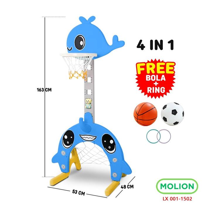 Gambar MOLION SNI Mainan Jungkat Jungkit Anak Perosotan Playground Plastik Permainan Kuda Kudaan Jungkat-Jungkit Seesaw Prosotan Berstandar 001-M1506 - 1502BRU dari Speedshome undefined Tokopedia