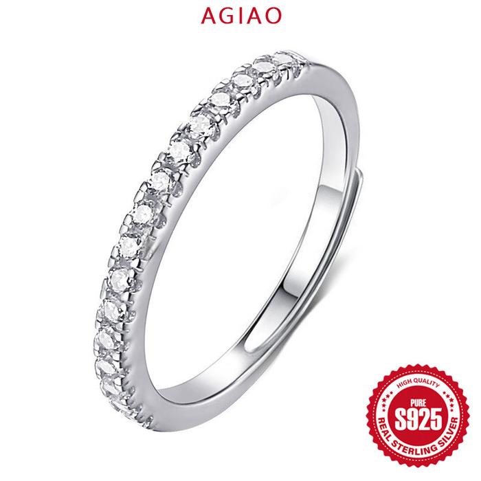 Gambar AGIAO Cincin Berlian Berbentuk V Dapat Ditumpuk Dengan Ring Ekor Sederhana Untuk Wanita - A dari A.GIAO.ID Kab. Gresik Tokopedia
