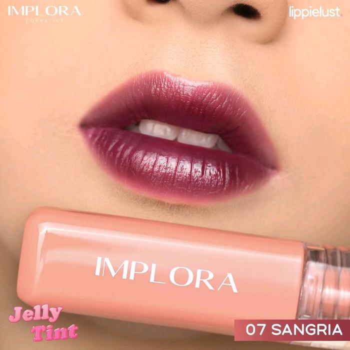 Gambar Implora Lip matte Lipstik Original BPOM Warna Pigmentasi Tinggi Bibir Kering Lipstick lip cream implora 12 brown sugar Lipcream Waterproof - Jelly 07 Sangria dari Make up Korea undefined Tokopedia
