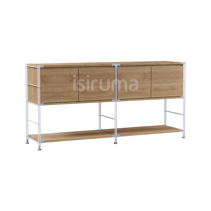 Gambar TANNEA Modular Rack Cabinet / Lemari Penyimpanan Serbaguna - ISIRUMA - Sideboard 160 dari Isiruma Indonesia undefined Tokopedia