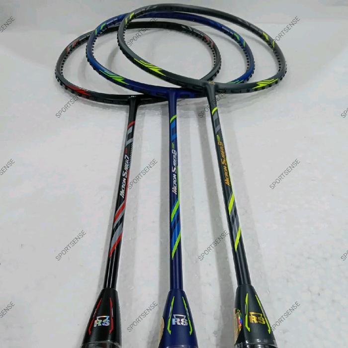 Gambar Raket Badminton Bulutangkis RS Reinforce Speed Micron Saber MS 7 8 9 10 12 14 Zoom Bonus Tas 2 Zip Kaos Senar Grip handuk Original - 7 dari Sportsense undefined Tokopedia