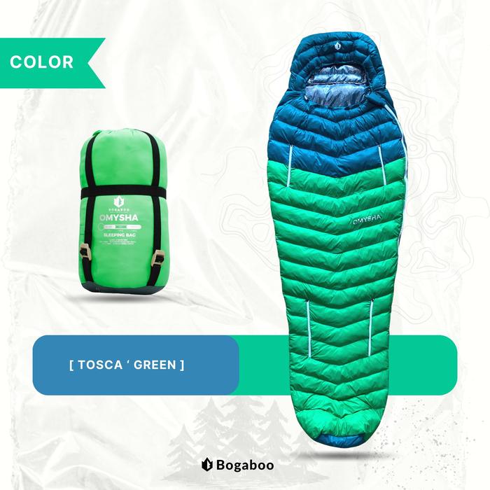 Jual BOGABOO Sleeping Bag Thermal Omny ECODOWN FP 600+ Seri OMYSHA