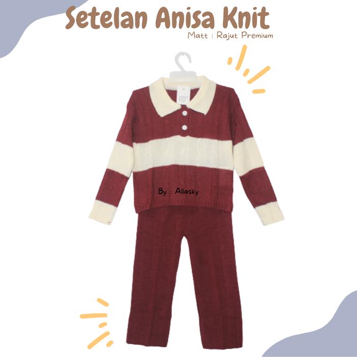 Gambar cardigan anak perempuan edisi tahun baru Anisa Set / baju rajut anak perempuan 1- 2 tahun setelan / setelan rajut anak umur 9 tahun / sweater anak perempuan terbaru / baju rajut anak perempuan Bayi - Maroon, S (2-3 Tahun) dari FAJAR BUANA undefined Tokopedia