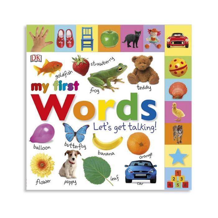 Gambar DK Books My first book - Board book - First words book - Words dari Kidnedu undefined Tokopedia