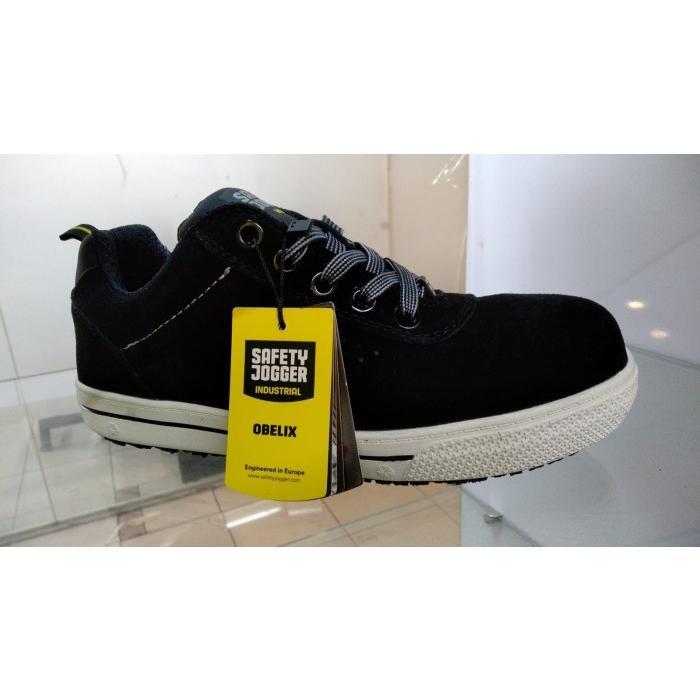 Gambar Sepatu Safety Jogger Obelix (Black) s3 Original - Hitam, 41 - Hitam, 39 dari Ultra Prima71 undefined Tokopedia