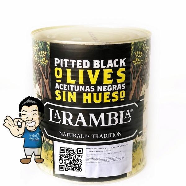 Gambar La Rambla Zaitun Olive- Pitted Olives in Brine 3 Kg - Black dari IndoFresco undefined Tokopedia