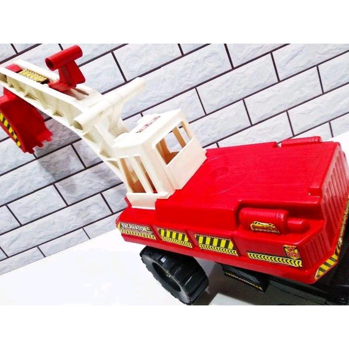 Gambar Mainan truk excavator bisa dinaiki mobil dorong ST2121 Anak Truck Toy - merah dari PUSAT MAINAN JAYA undefined Tokopedia