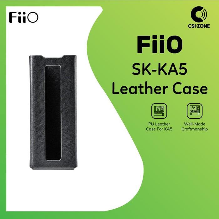 Gambar FiiO SK-KA5 Leather Case For KA5 DAC / AMP - Black dari CSI-ZONE Kota Tangerang Selatan Tokopedia