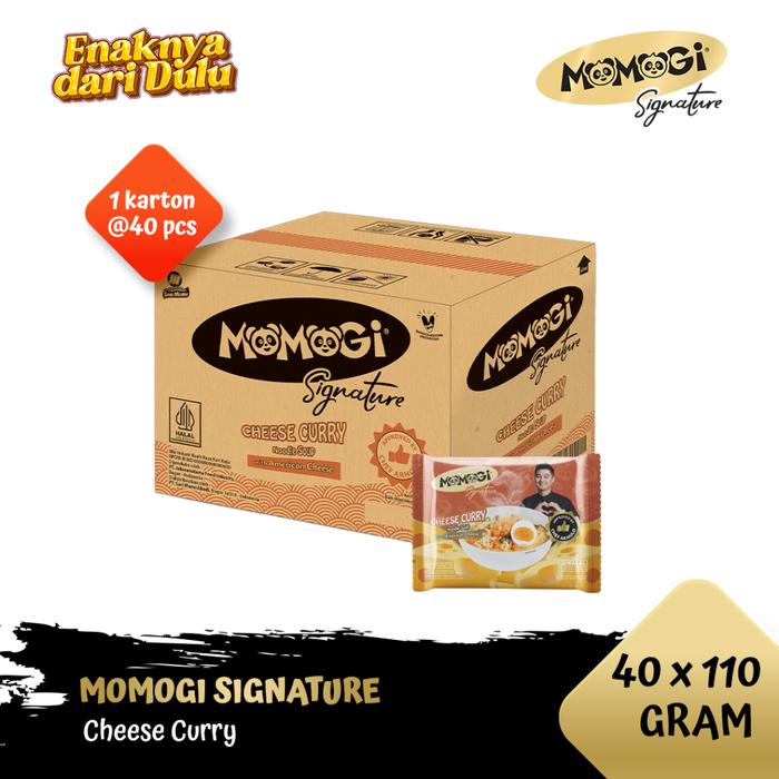 Gambar MOMOGI SIGNATURE - CHEESE CURRY [1 KARTON @ 40 Pcs] dari Momogi snack undefined Tokopedia