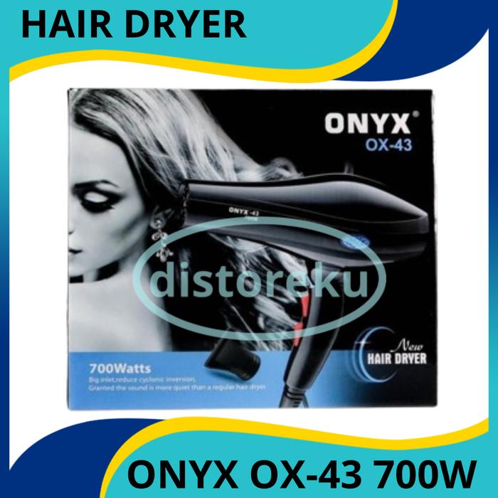 Jual DM Hair Dryer ONYX OX-43 Professional 700 Watt Pengering