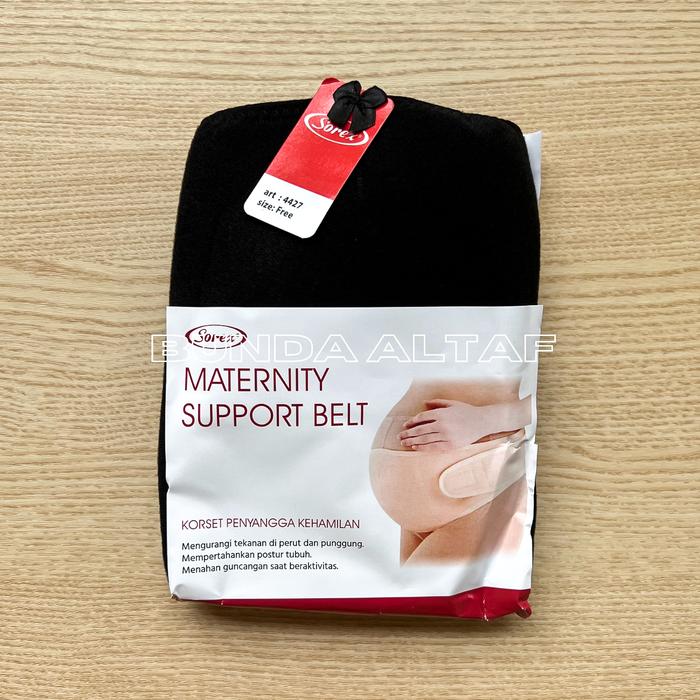 Gambar Korset Penyangga Kehamilan - Korset Perut Ibu Hamil Sorex 4427 - Maternity Support Belt - Hitam dari Bunda Altaf Clodi undefined Tokopedia