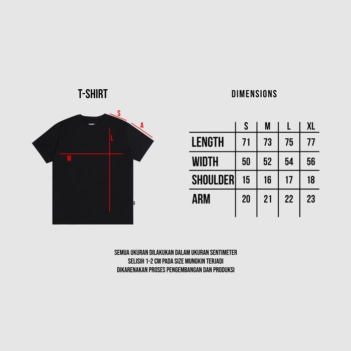 Gambar Dobujack Tshirt MrSimple Black Tees - S dari Dobujack undefined Tokopedia