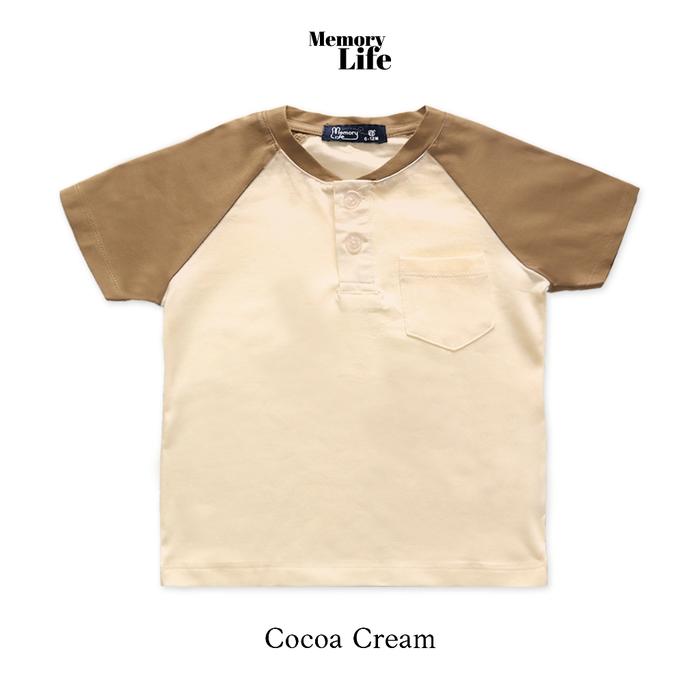 Gambar Memorylife Dylan Shirts | Shirts Kaos Premium Anak Laki-Laki 6 Bulan  - 7 Tahun - Cocoa Cream, 7Y dari MemoryLife Shop undefined Tokopedia