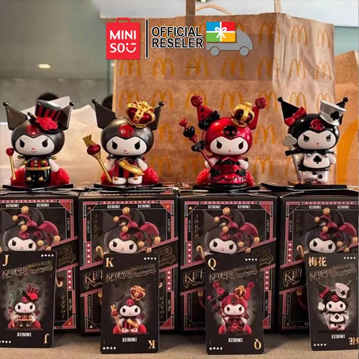 Gambar MINISO x SANRIO Collection Blind Box Kuromi Poker Kingdom Series - PK dari Kado Grosir undefined Tokopedia