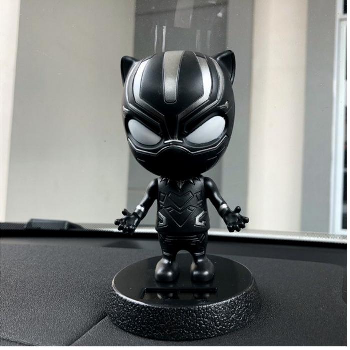 Gambar BLACK PANTHER SOLAR POWER Boneka Figure Miniatur Pajangan Mobil Goyang Kepala Shacking Head dari Accmobil_NEW undefined Tokopedia