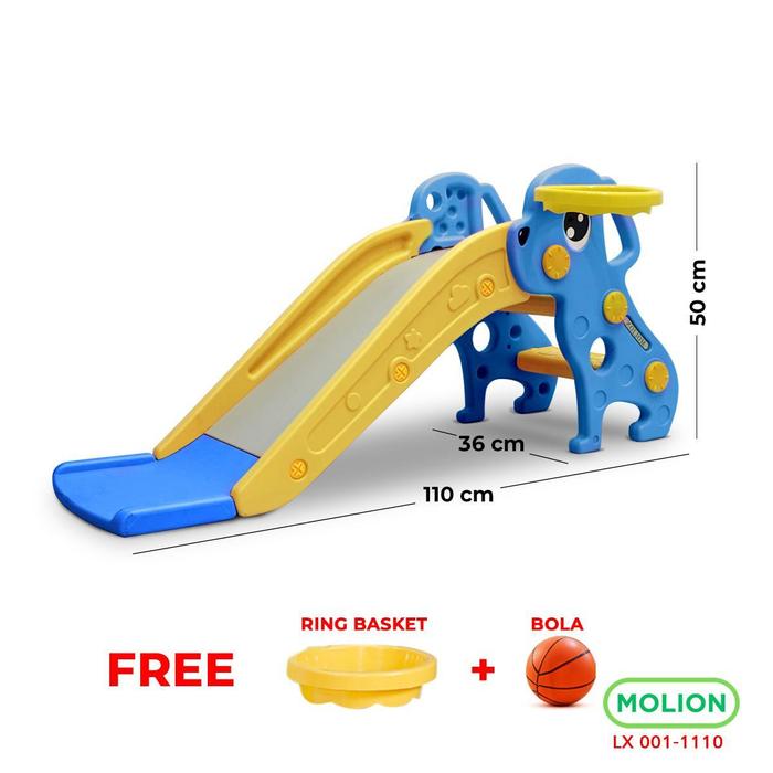Gambar MOLION SNI Mainan Jungkat Jungkit Anak Perosotan Playground Plastik Permainan Kuda Kudaan Jungkat-Jungkit Seesaw Prosotan Berstandar 001-M1506 - 1110BRU dari Speedshome undefined Tokopedia