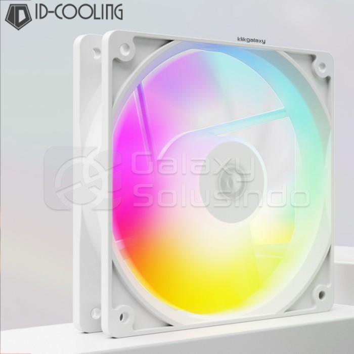 Gambar ID-COOLING XF-120 ARGB-K Fan Case - Hitam - Putih dari GASOL MALANG undefined Tokopedia