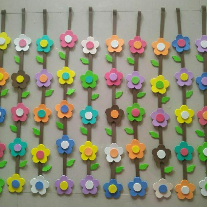 Gambar 5 Helai Hiasan Gantung Untuk Kamar dan Kelas PAUD, TK, SD gantungan jendela aesthetic - Bunga dari tomakids undefined 3 Tokopedia