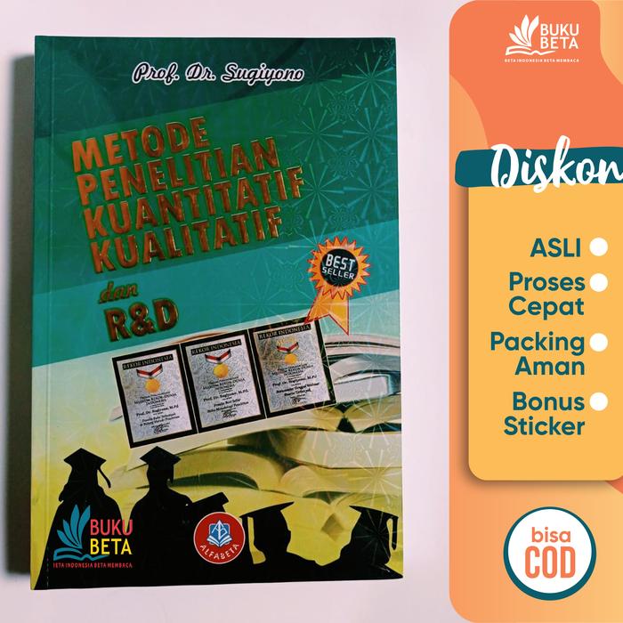 Gambar Buku Metode Penelitian Kuantitatif Kualitatif dan R&D - Sugiyono - - - - dari Buku Beta undefined Tokopedia