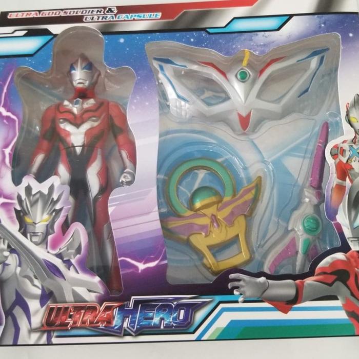 Gambar ROBOT ULTRAMAN + MASK + SENJATA HF000-2 TYPE A Mainan Toy - ultraman tipe A dari Lucky 88 toy undefined Tokopedia