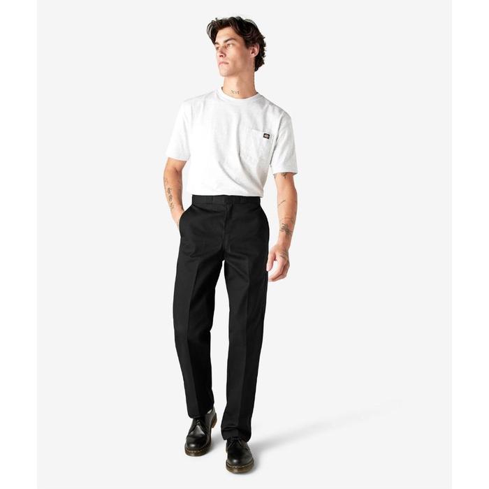 Gambar DICKIES - Men's Original 874 Work Pants - Celana Kerja Pria (Inseam 32 Inch) - BLACK, 26/32 dari DICKIES.ID undefined Tokopedia