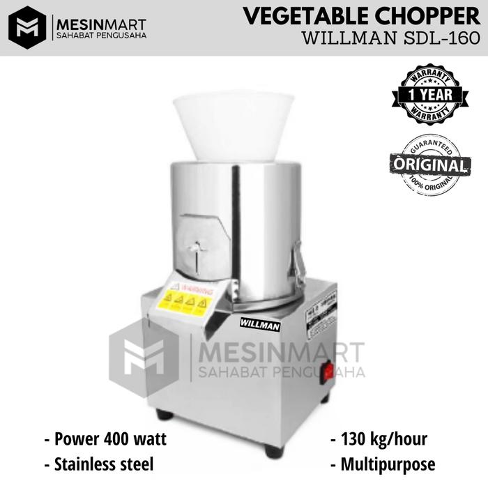 Gambar Mesin Pencacah Sayur Daging WILLMAN SDL-160 dari Mesinmart undefined Tokopedia