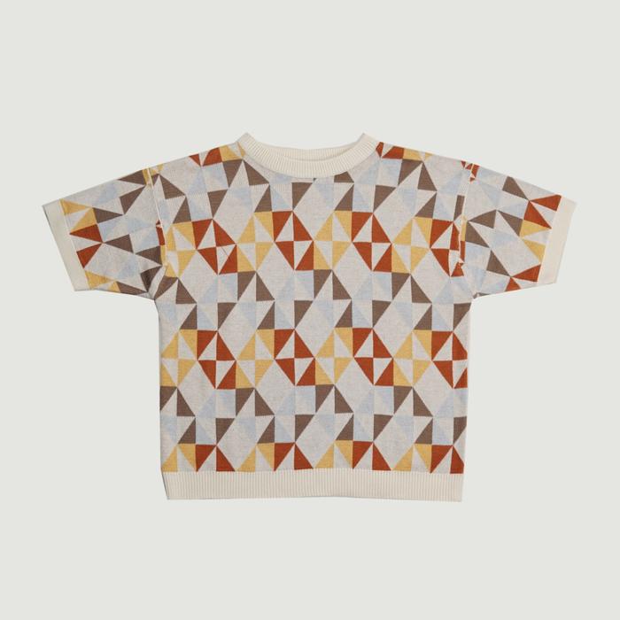 Gambar SABINE AND HEEM - PHILLO Quilted Cotton Knitted Tee - Kaos Rajut Anak - S (1-2 YO) dari sabineandheemofficial undefined Tokopedia