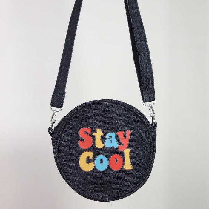 Gambar SPNB Sling Bag Mini Kanvas Resleting Cirbag Stay Cool - Stay Cool Hitam dari SPNB Project undefined Tokopedia