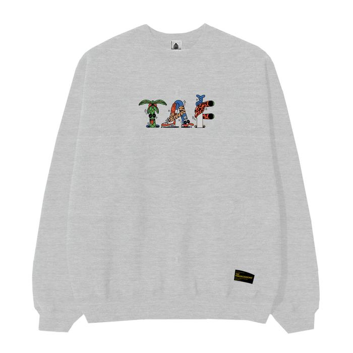 Gambar Predecessors Taf Sweatshirt Crewneck Sweater Crecataf Misty Bordir Fleece Pria Basic Distro Casual Tebal Motif - M dari TAF PREDECESSORS undefined Tokopedia