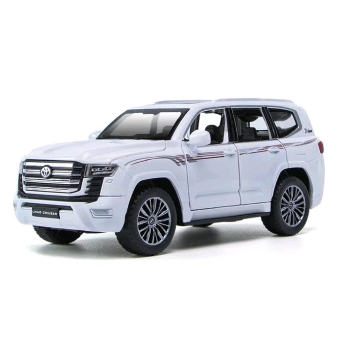 Gambar DIECAST Mobil Toyota Land Cruiser LC 300 Skala 1:32 Toys - Putih dari Patur27_NEW undefined Tokopedia