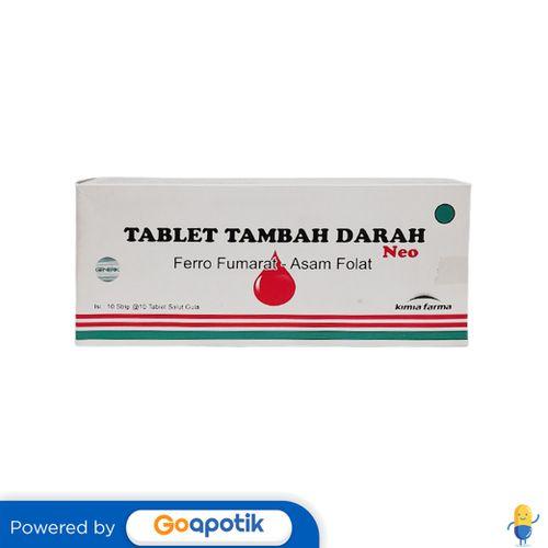 Gambar TAMBAH DARAH NEO KIMIA FARMA BOX 100 TABLET dari Apotek HAR Farma by GoApotik undefined Tokopedia