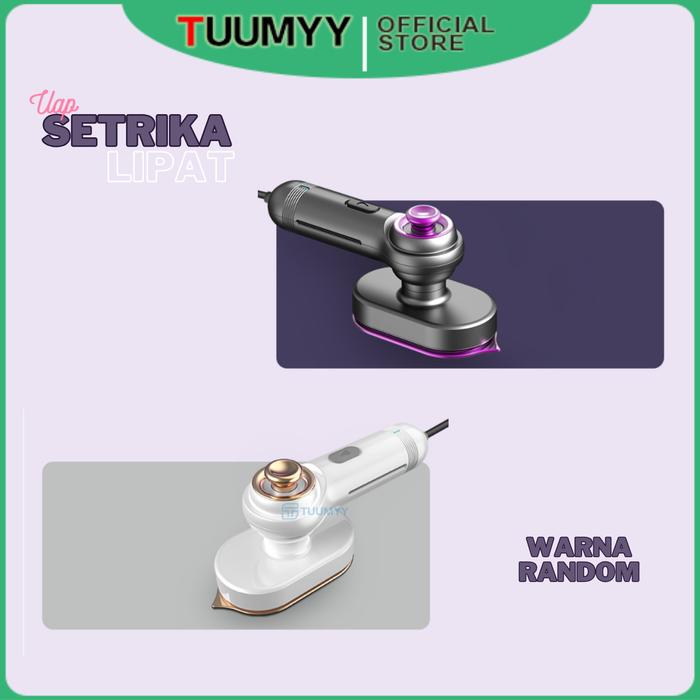 Gambar [COD] SETRIKA UAP PORTABEL 90 DERAJAT HANDHELD IRONING MACHINE SETRIKA UAP MINI ELEKTRIK TRAVEL TM-66159 - TM-66159 / Random dari TUUMYY INDONESIA_NEW undefined Tokopedia