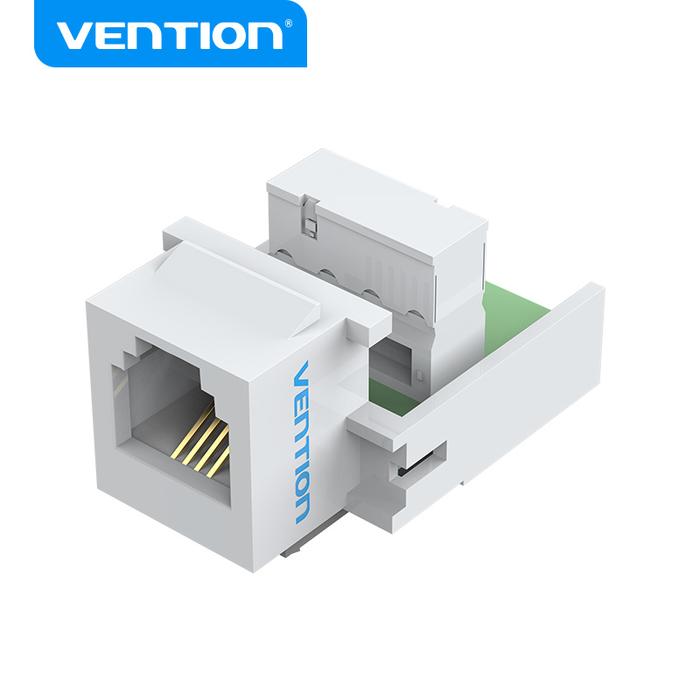 Gambar Vention RJ11 Telephone Punch Down Modular Jack Colokan Wallplate - IRC, isi 1Pcs dari Vention Authorized Store undefined Tokopedia