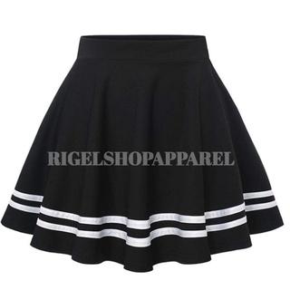 Gambar Rok Pendek Anak Perempuan Korea Mini Skirt A-Line Fashion SD - Scuba - HITAM, S dari rigelshopapparel_NEW undefined Tokopedia