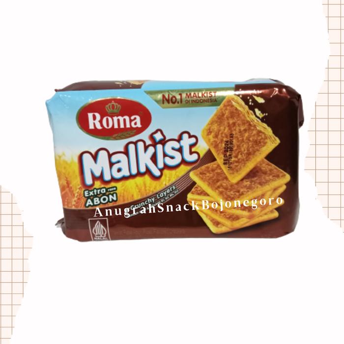 Gambar Roma Malkist Pack (Crackers 105gr / Abon 105gr / Coklat 90gr) - Abon dari Anugrah Snack Bojonegoro undefined Tokopedia