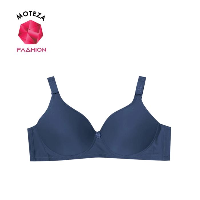 Gambar Sorex 11189 Bra Jumbo Big Size - Busa Sedang - Full Cup C Besar - Tanpa Kawat - Kait 3 | Size 38 - 44 - Biru Tua, 40 dari Moteza Indonesia undefined Tokopedia