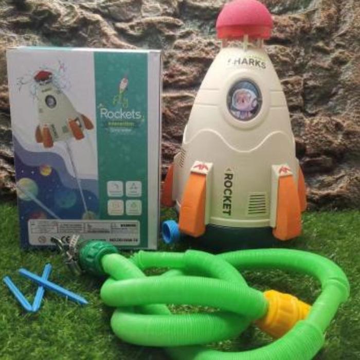 Gambar Mainan Roket Air Water Rocket /Musim Panas Outdoor Peluncur Bertenaga Air Mainan Mandi( BONUS SELANG AIR 3METER ) Toys Permainan Anak Hadiah - Putih dari ULOVEM undefined Tokopedia