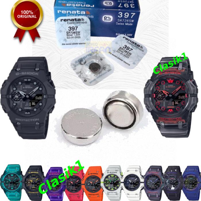 Jual Original 100%!! Baterai jam tangan casio G-shock GA-B001 (All