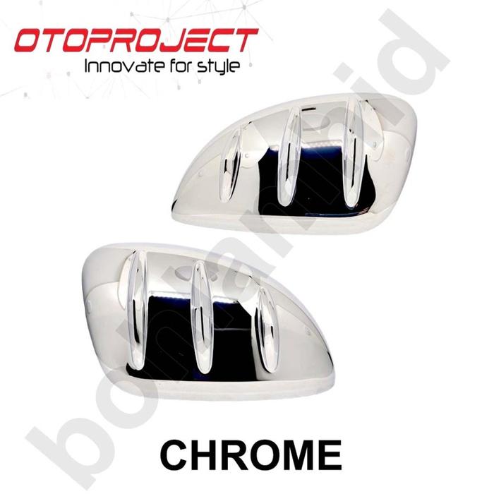 Gambar Cover Spion HONDA WRV Otoproject Carbon Chrome Mirror Cover - chrome dari bohlamhid undefined Tokopedia