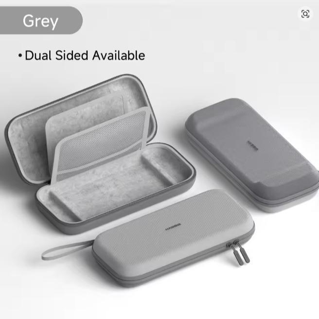 Gambar HAGIBIS CARRYING CASE FOR NINTENDO SWITCH 2 HARD SHELL PORTABLE TRAVEL POUCH DUAL SIDED BAG FOR NINTENDO SWITCH Accessories 10 GAME CARTRIDGES - Gray dari D&D-oLshop undefined Tokopedia